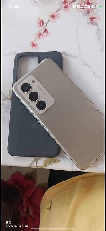Уюлдук телефондор жана аксессуарлар: Redmi, Redmi 15, Жаңы, 256 ГБ, түсү - Алтын, 1 SIM — 2