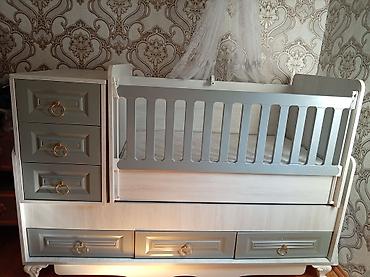 matras aliram: Oğlan və qız üçün, Yeni, Dördbucaq, Beşik, Matras ilə, Yellənmə mexanizmsiz — 3