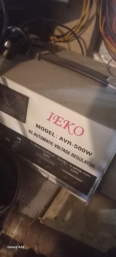 baklar və çənlər: IEKO AVR-500W – AC Automatic Voltage Regulator - Model: AVR-500W - — 1