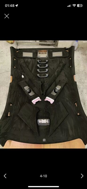 СТО, ремонт транспорта: Перетяжка потолков Используем проверенные материалы Алькантаро — 13