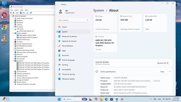 HP: AMD A8, 6 GB OZU, 15.6 " — 12