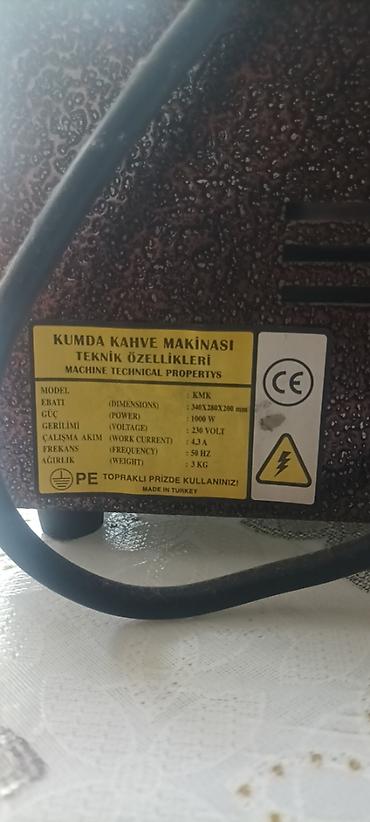 Оборудование для ресторанов, кафе: Qumda dəmləmə üçün elektrikli kofe aparatı - Model: KMK (etiketdə — 3