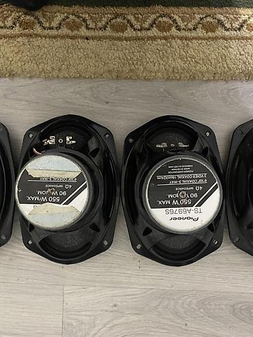 səs kalonka: Pioneer avtomobil akustikası – 6x9" koaksial dinamiklər dəsti Model — 4