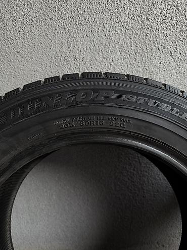 16 lt: Шины 60 / R 16, Всесезонная, Б/у, Запаска, Легковые, Япония, DUNLOP — 2