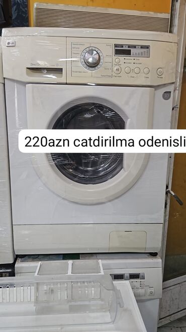 maşın qiymətləri: Paltaryuyan maşın LG, 5 kq, İşlənmiş, Avtomat, Kredit yoxdur, Ödənişli çatdırılma