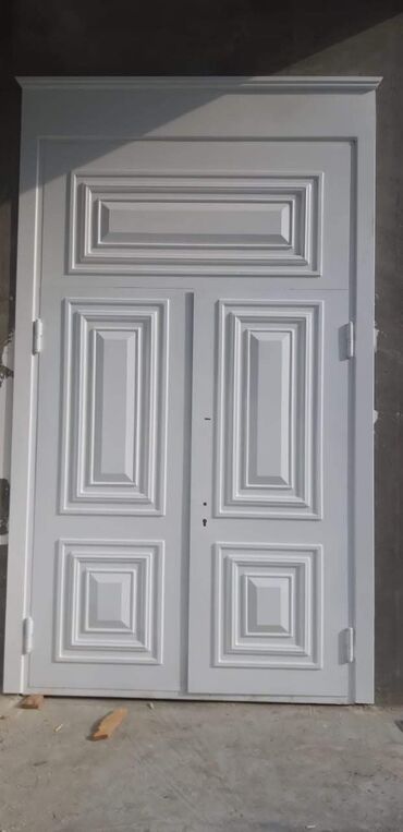 Giriş qapıları: Məhsul: Dəmir giriş qapıları (klassik dizayn) - Material: qalın — 4