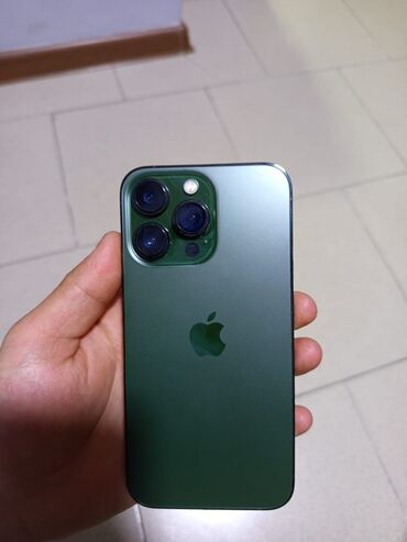 айфон 13 по: IPhone 13 Pro, Б/у, 128 ГБ, Зеленый