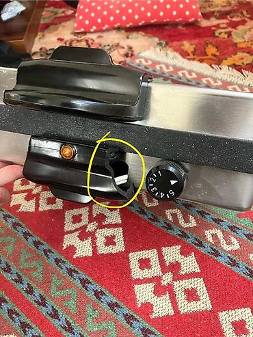 tost aparati: WEST elektrikli kontakt qril/tost aparatı Hədiyyə verilib istifadə — 4