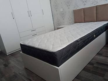 Çarpayılar: Bazalı tək nəfərlik çarpayı və döşək. Ayrı da satılır Çarpayı 300 man — 2
