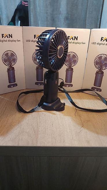 советские вентиляторы: Портативный вентилятор FAN с LED‑дисплеем + подставка для телефона — 3