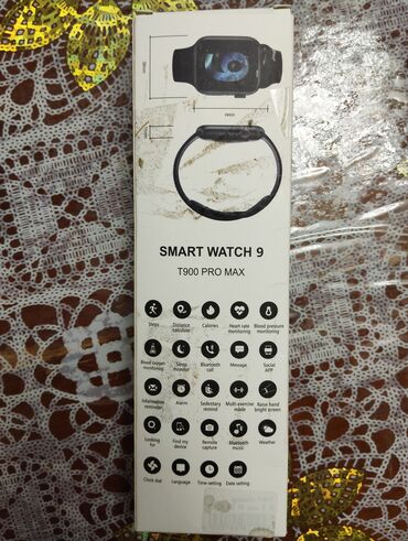 Smart saatlar: Smart saat, Sensor ekran, rəng - Qara — 5