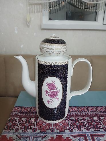 bezek bitkileri: Yeni, rəng - Ağ, Dəm caydanı, Farfor — 1