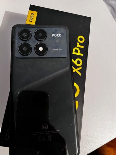 купить бу поко х3 про: Poco X6 Pro 5G, Б/у, 256 ГБ, цвет - Черный, 2 SIM