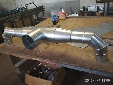 Жестяные работы: Жестяные работы вентиляционные системы вытяжные зонты вентиляционные — 7