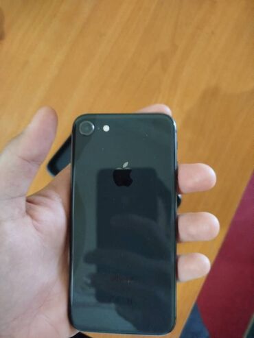 айфон 7 чорный: IPhone 8, Б/у, 64 ГБ, Jet Black, Защитное стекло, Чехол, 74 %