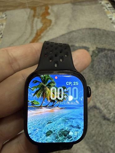 www ts kg сериалы: Apple Watch Series 10 (46мм), алюминий, цвет Midnight (чёрный) Часы в — 2