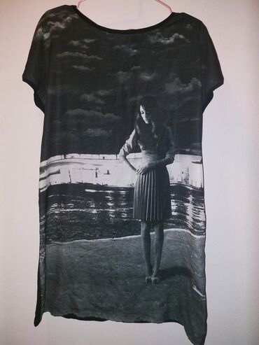 heklane bluze od svilenog konca: Zara tunika (majica) bez rukava Ramena 64 cm Pazuh 50 cm Širina 50 cm