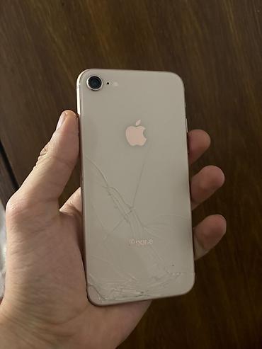 iphone quba: IPhone 8, 64 GB, Rose Gold, Qırıq — 4