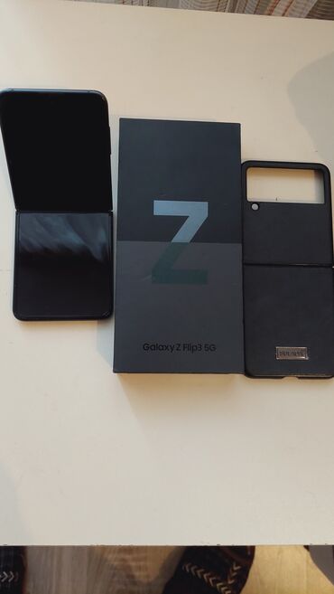 Samsung: Samsung Galaxy Z Flip 3, 128 GB, rəng - Yaşıl, Simsiz şarj, İki sim kartlı, Face ID -da lalafo.az — 3 Samsung: Samsung Galaxy Z Flip 3, 128 GB, rəng - Yaşıl, Simsiz şarj, İki sim kartlı, Face ID — 3