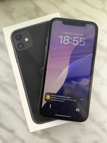 apple 11 qiymeti: IPhone 11, Qara, Face ID