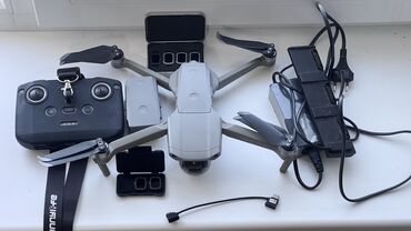 пассивное сетевое оборудование 6: Продаю Дрон dji air 2 2 батарейки, сумка, зарядка, пульт с чехлом