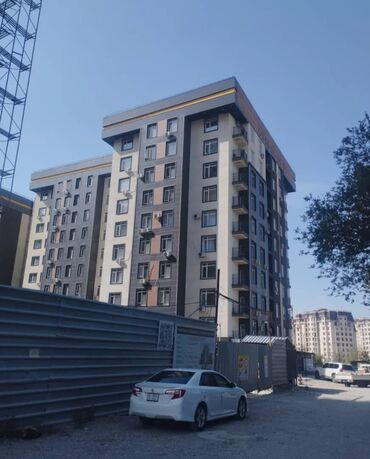сдаю квартиру в районе кызыл аскер: 2 бөлмө, 60 кв. м, Элитка, 10 кабат, ПСО (өзү оңдоп түзөтүп бүтүү үчүн)