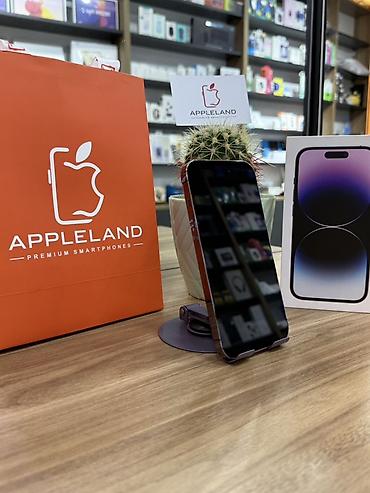 disk 14: IPhone 14 Pro, 256 GB, Deep Purple, Face ID — 2
