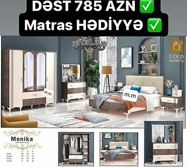 mebel termo: İkinəfərlik çarpayı, Dolab, Termo, 2 tumba, Azərbaycan, Yeni — 3