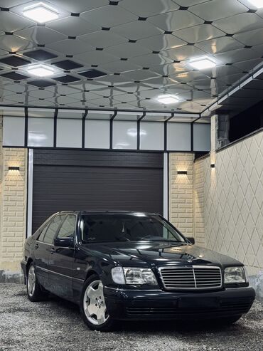 автомобили электро: Mercedes-Benz S-Class: 1998 г., 5 л, Автомат, Бензин, Седан