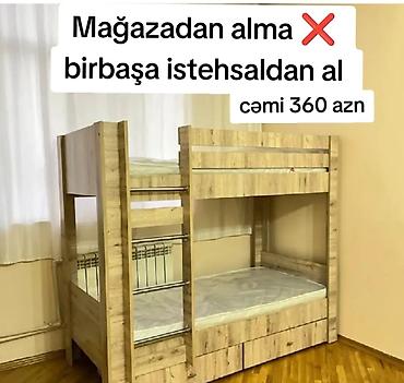 matrasi: Oğlan və qız üçün, Yeni, Çarpayı, Matras ilə, Siyirməli — 1