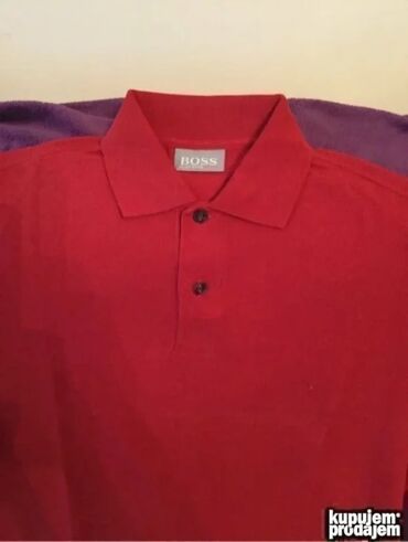 Majice: Majica na kratke rukave, L, Hugo Boss, bоја - Svetloplava, Pamuk — 7