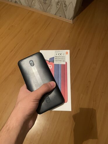 дисковый телефон: Redmi 8A Dual, 32 GB, rəng - Qara, Face ID