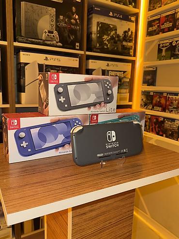 nintendo switch 1 128gb: Nintendo Switch Lite 128GB Blue Yüngül, rahat və hər yerə rahatlıqla — 3