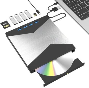 disk oxuyucu: CD və DVD oxuyucu. Kompüterlərə birləşdirilə bilən disk oxuyucu