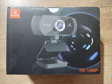 ноутбуки для игр: Веб камера Kisonli 1080 HD, б/у