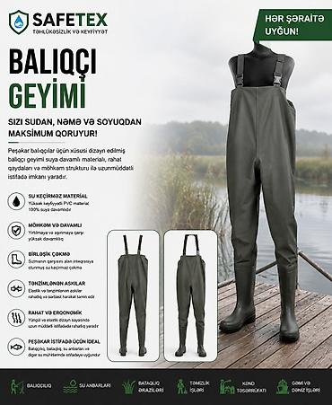 balıqcı geyimi: Safetex balıqçı geyimi – suda rahatlıq, quruda təhlükəsizlik! — 6