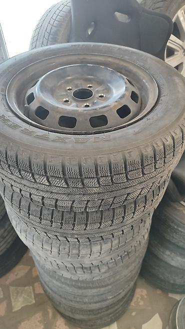 952 2: Железные диски R14 с зимней шиной 185/65r14 на Тойота Allion — 1