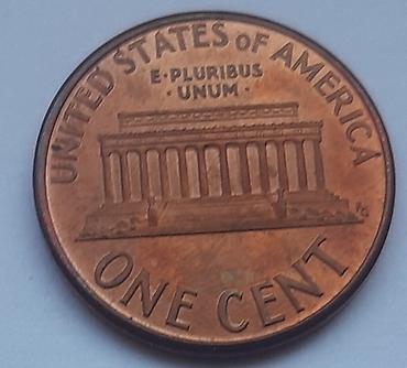 Američki jednocentni novčić (Lincoln cent), unc,godina 1993, kovnica na lalafo.rs — 2 Američki jednocentni novčić (Lincoln cent), unc,godina 1993, kovnica — 2