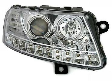 HROM LED DEVIL ANGEL EYES FAROVI AUDI A6 C6 (7) | Hrom beli tuning