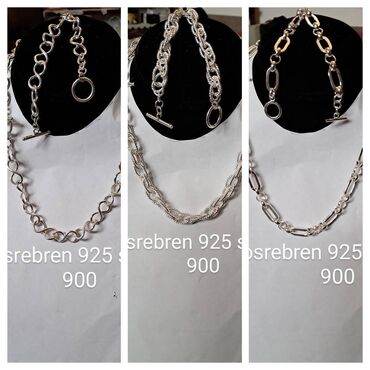 srebrni prsten sa opalom: Cartier, Set: Bracelet, Necklace, Material: Silver
