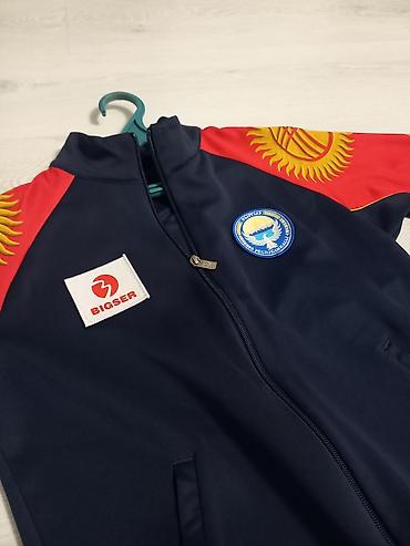 кыргыз одежда: Спортивный костюм «Kyrgyz Republic» - Комплект: куртка на молнии + — 4