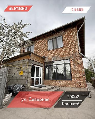 Продажа коттеджей и домов: 📍ул. Северная 🔘6-комнатный 🔘Этажи 2 🔘200м² Продаётся новый, светлый — 1