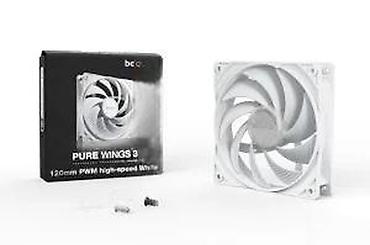 Rashladni sistemi: Be quiet! Pure Wings 3 120mm PWM High-Speed – White - Ventilator za — 12