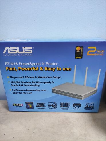 wifi роултер: WiFi router 802.11n
Asus RT-N16