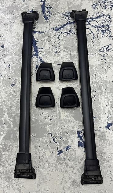 baqaj dam: Hyundai Santafe 2020 dam relsləri üçün orijinal eninə baqaj rels dəsti — 1