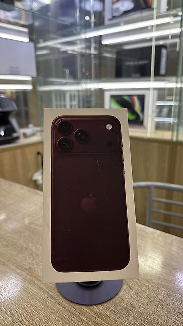 Уюлдук телефондор жана аксессуарлар: IPhone 18 Pro Max, Жаңы, 512 ГБ, Кочкул кызыл, Куту, Бөлүп төлөө менен — 3