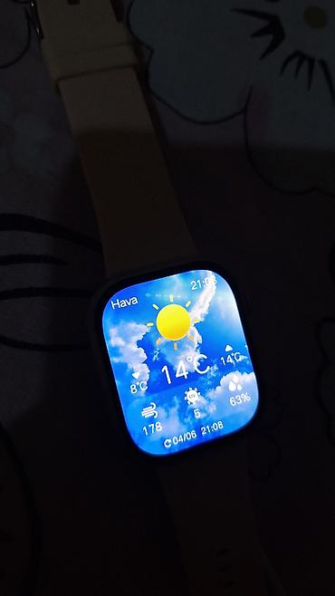 Smart saatlar: İşlənmiş, Smart saat, Wearfit, Sensor ekran, rəng - Çəhrayı — 22