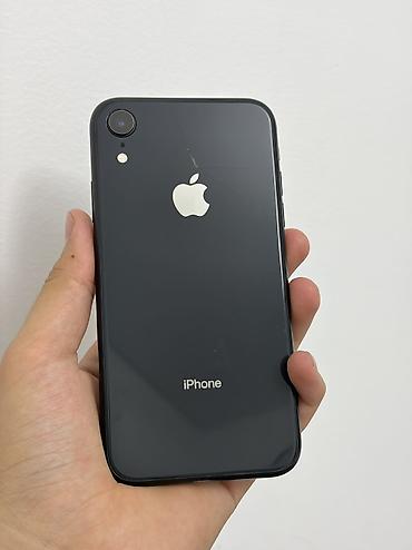 IPhone Xr, Б/у, 128 ГБ, Черный, 100 %