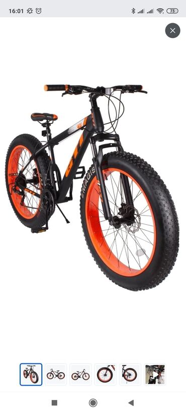 велосипед тандем: СРОЧНО!!! Fat-bike,26x4 колеса,Город Кара-Балта. цена:17.500 на данный