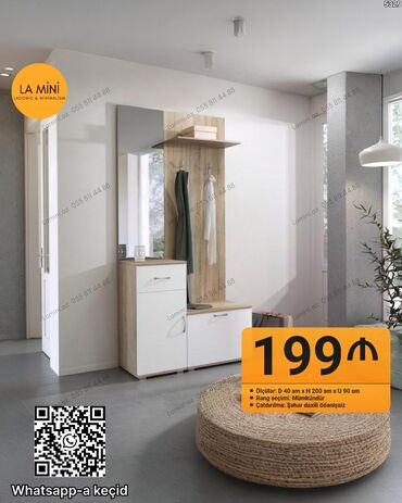 taxta qapi temiri: Распашной, 2 двери Прямой шкаф, Шкаф в прихожей